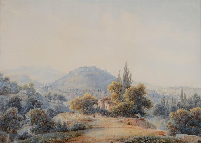 Johann Jakob Wolfensberger - View of Smyrna