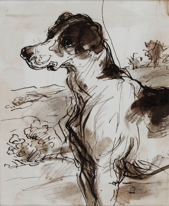 Sir Francis Grant, P.R.A. - A hound