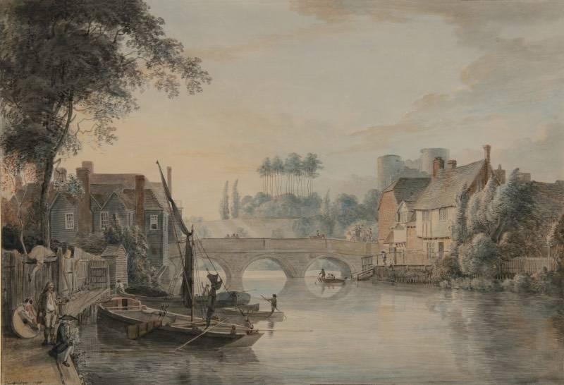 Paul Sandby, R.A. - A view of Tunbridge, Kent