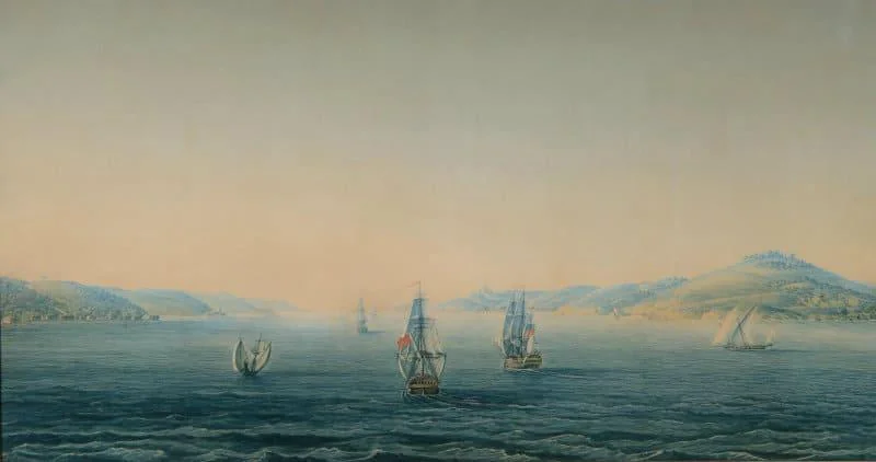 Antoine-Ignace Melling (Karlsruhe) - Vue de l’embouchure de la Mer Noire