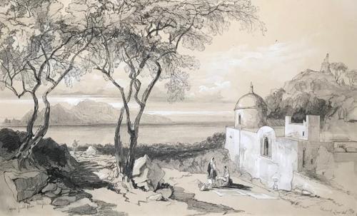 Capri from above Massa