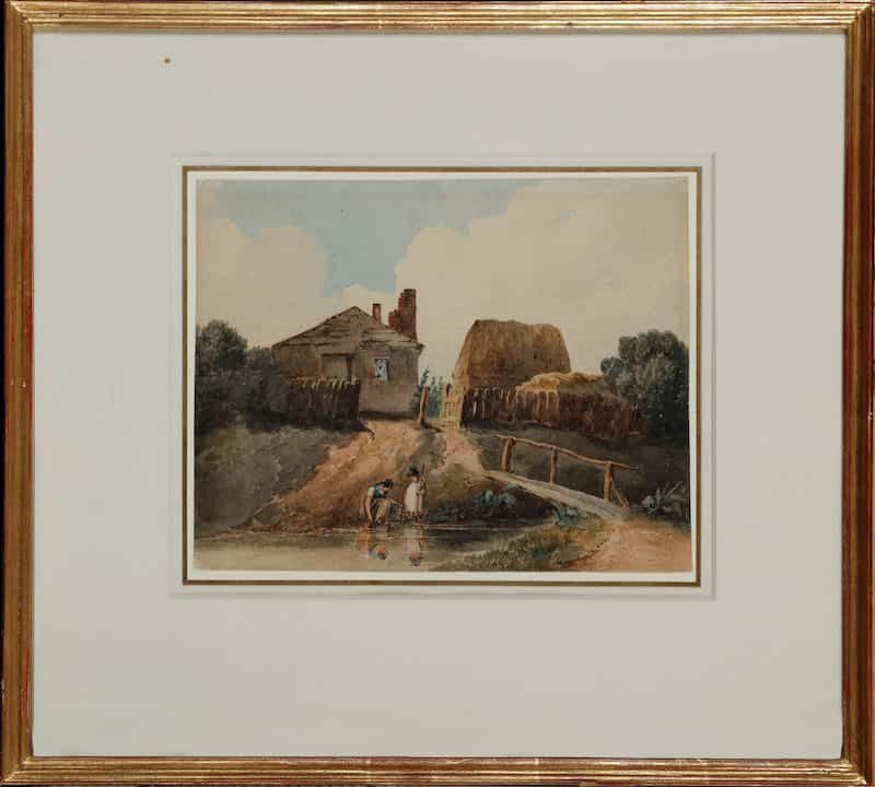 David Cox, RWS - Collecting water