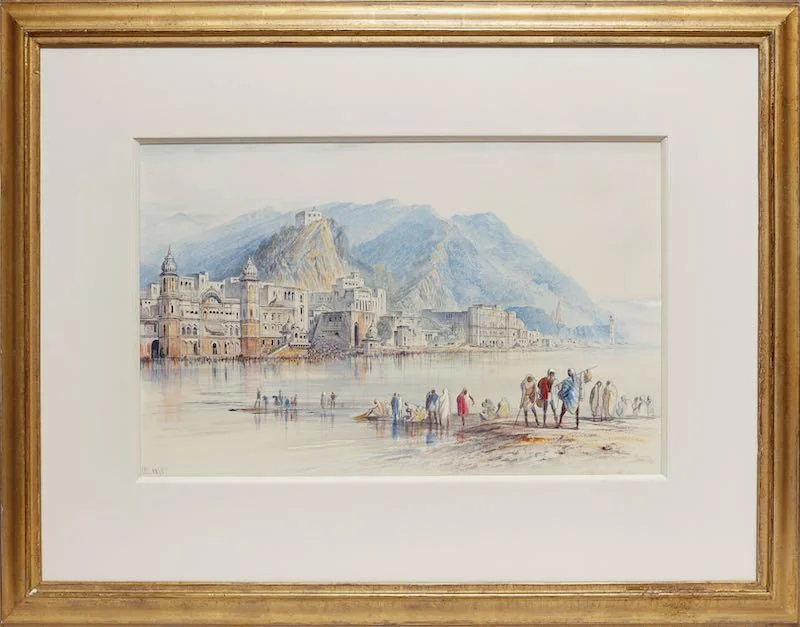Edward Lear - Hardwar, India
