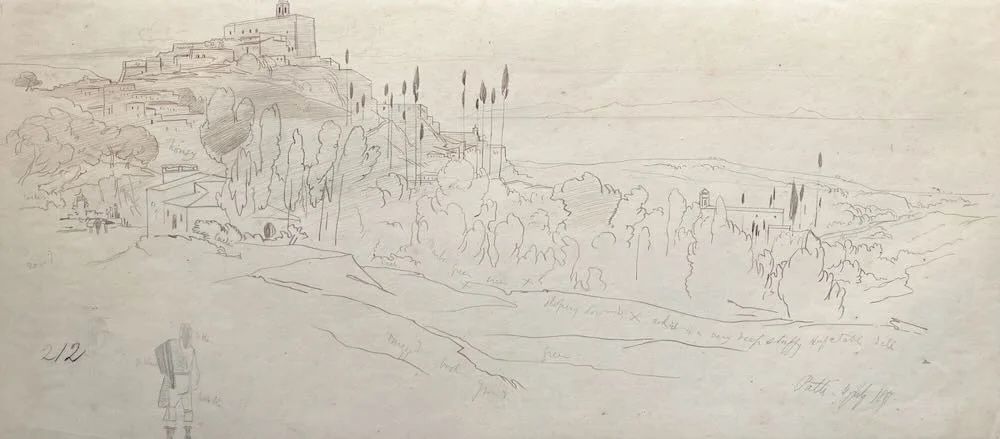 Edward Lear - Patti, Sicily