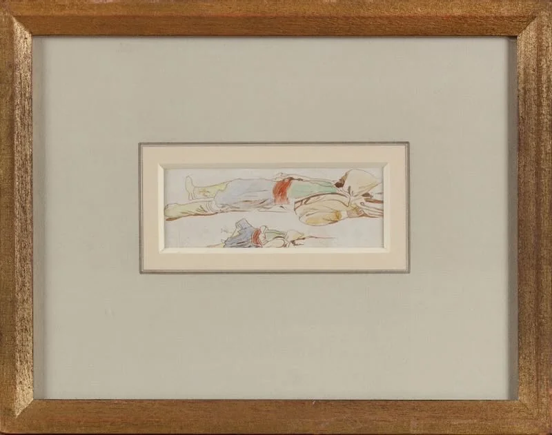 Edward Lear - Sleeping Cretans
