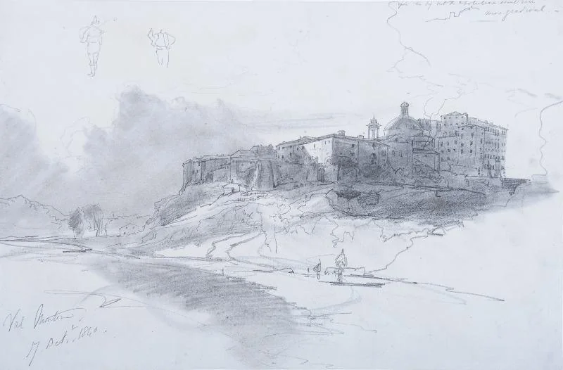 Edward Lear - Val Montone, Italy