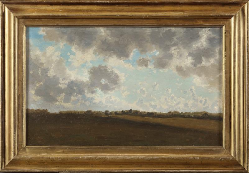 Auguste-Paul-Charles Anastasi - Etude de ciel, Le Berry, France