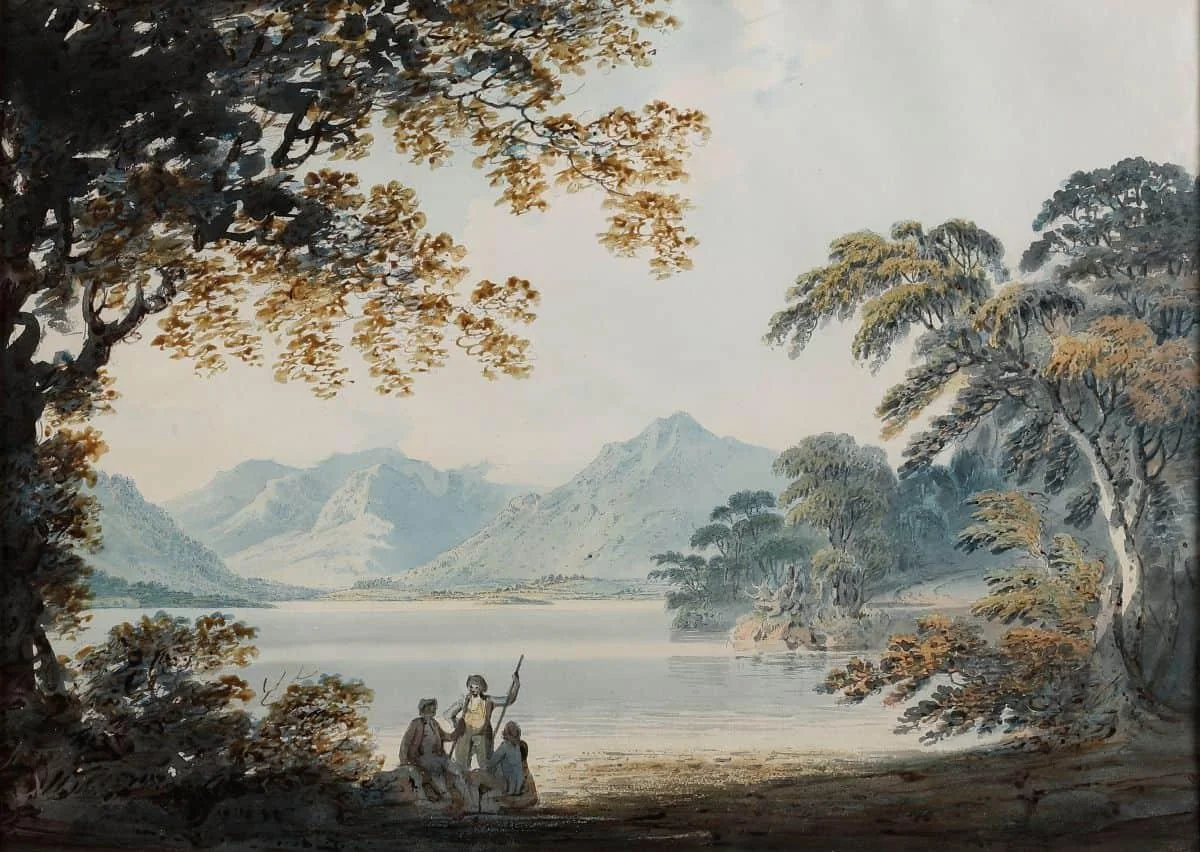 Francis Nicholson - Windermere, Lake District