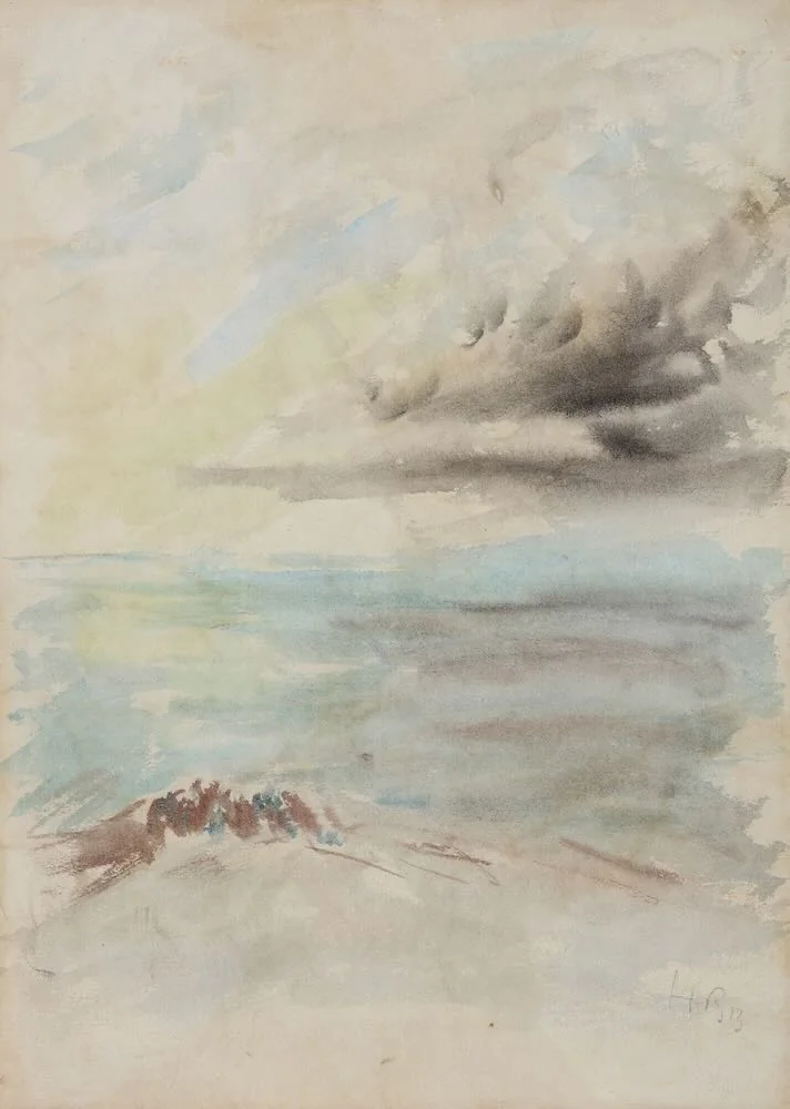 Hercules Brabazon Brabazon - Study of the sea and the sky