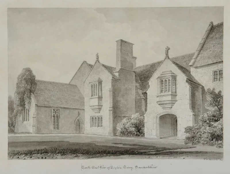John Chessell Buckler - Lyte's Carey, Somerset
