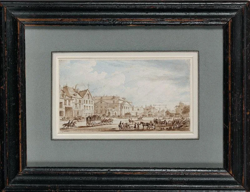 Joseph Nash - Barrière St Denis, Paris