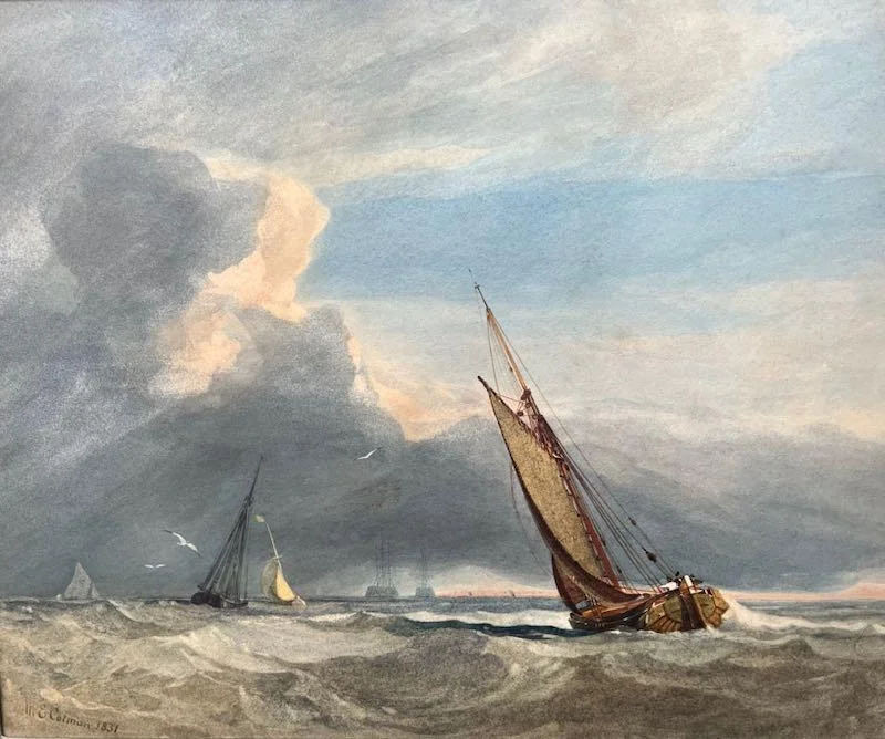 Miles Edmund Cotman - Seascape