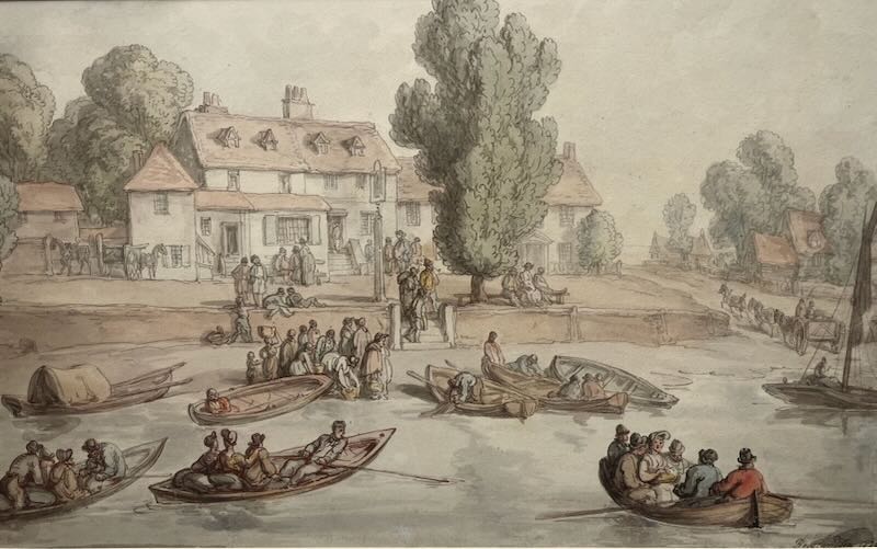 Thomas Rowlandson - On the Thames