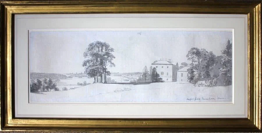 Paul Sandby, R.A. - Oxford from Nuneham House, the seat of the Earl of Harcourt