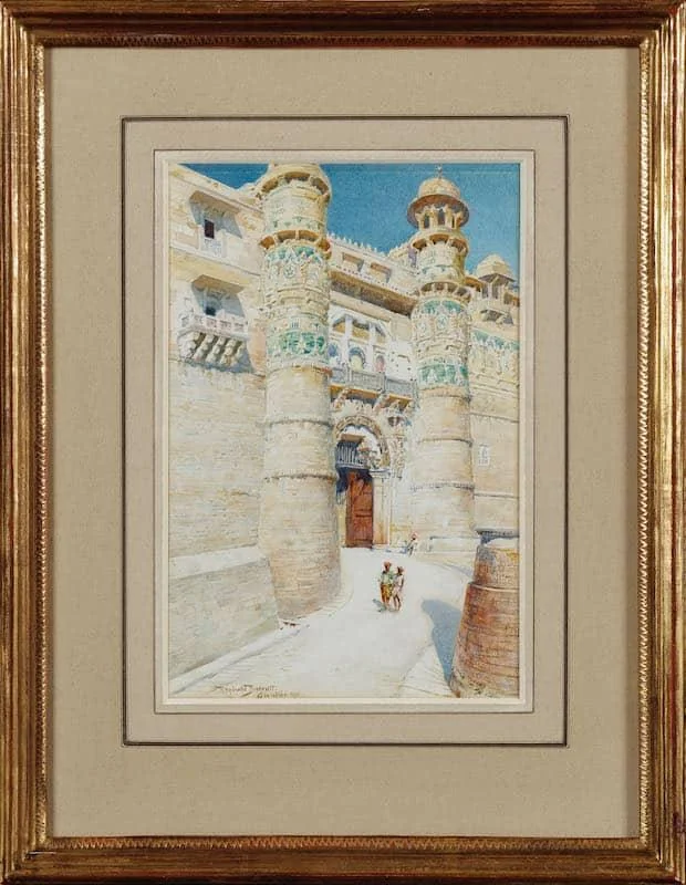 Reginald Barrett - Gateway to the fort, Gwalior