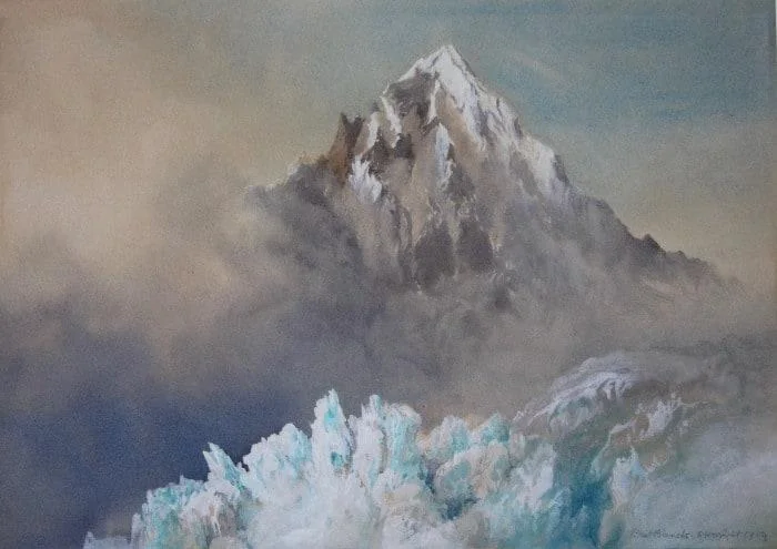 Richard Henry Wright - Dent Blanche, Valais, Switzerland