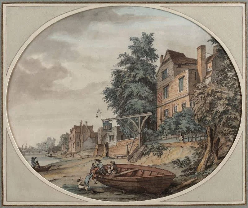 Samuel Hieronymus Grimm - The Berkshire House, Putney