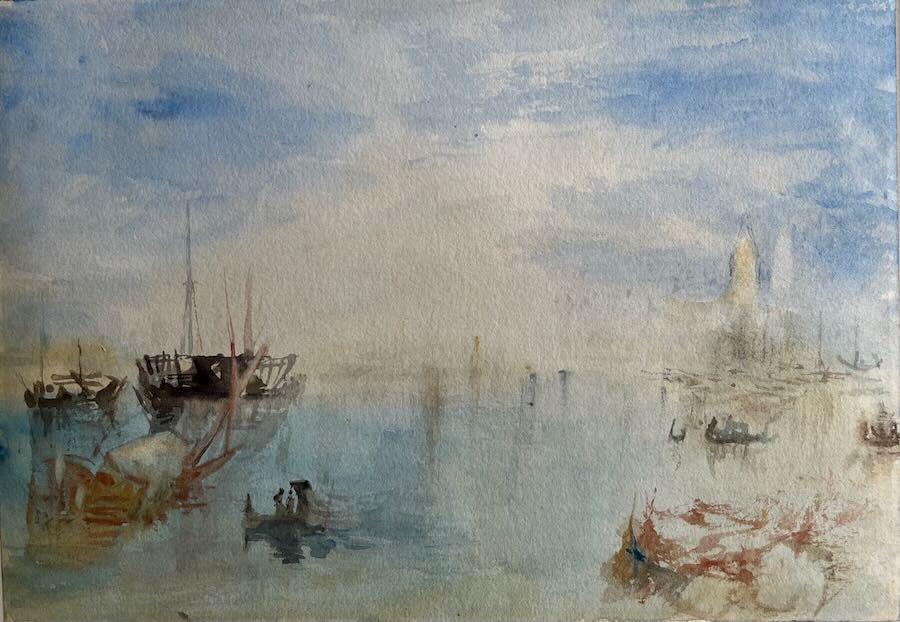 Hercules Brabazon Brabazon - Shipping on the lagoon, Venice