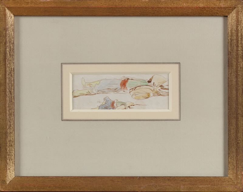 Edward Lear - Sleeping Cretans