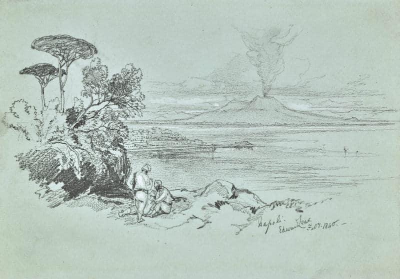 The Bay of Naples with Vesuvius, Italy - Main image