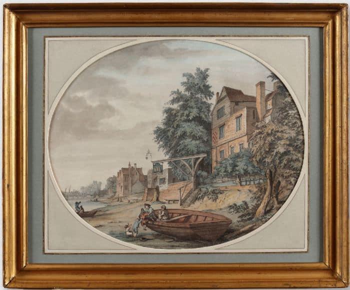 Samuel Hieronymus Grimm - The Berkshire House, Putney