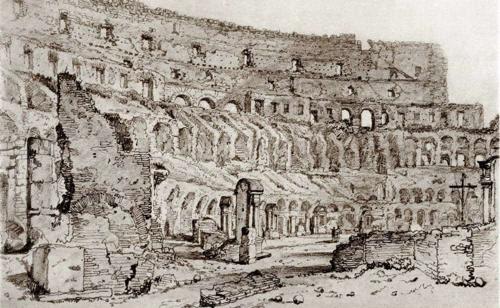 The Coliseum, Rome, 1824