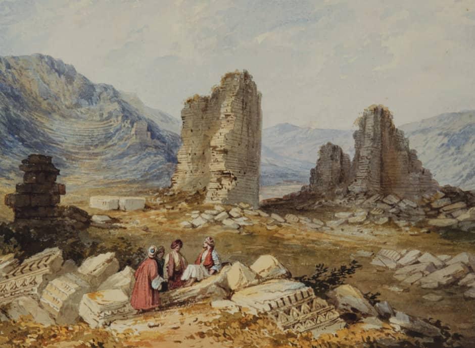 William Page - The harbour baths, Ephesus