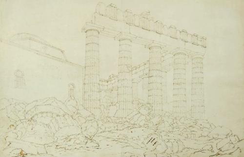 The Parthenon, showing the mosque