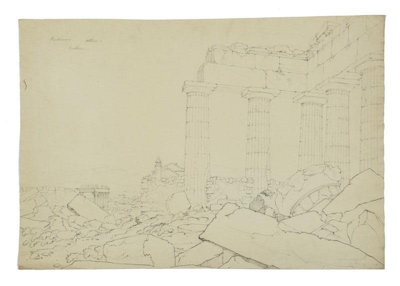 William Page - The Parthenon with the Erectheion
