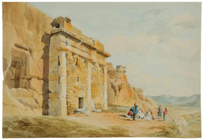 William Page - Thrasyllos monument from the west