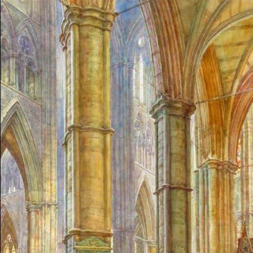 Westminster Abbey- looking North-West from Poet’s Corner