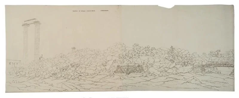 William Page - Temple of Apollo Didymaeus, Hierondas