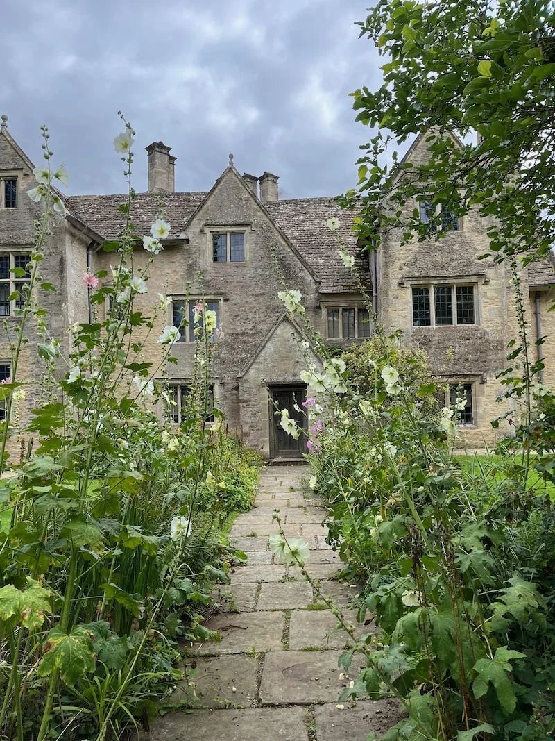 Maria Spartali Stillman, Kelmscott Manor garden view