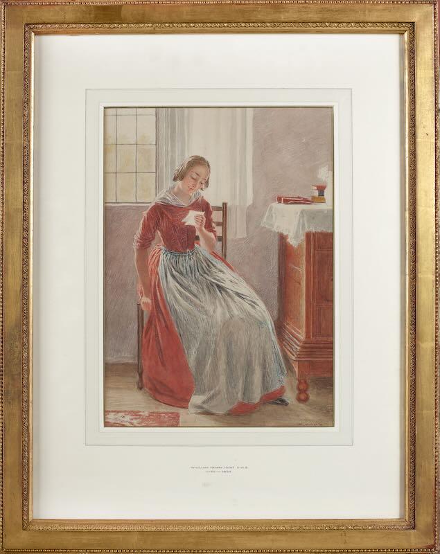 William Henry Hunt OWS - An Interesting Letter