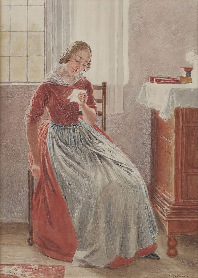 William Henry Hunt OWS - An Interesting Letter