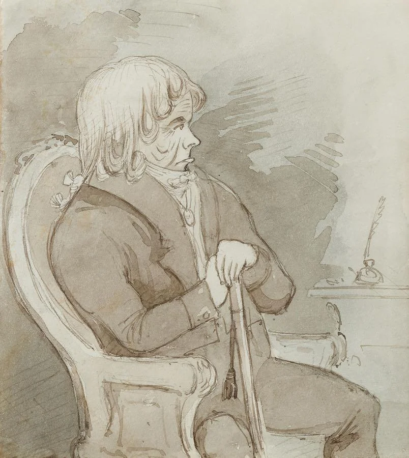 Edward Francis Burney - Portrait of Charles-Maurice de Talleyrand-Périgord (1754 -1838)
