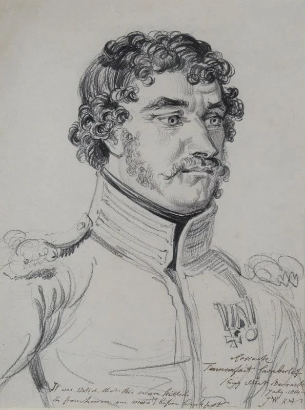 James Ward, RA - Portrait of Tamorfait Carnborloff