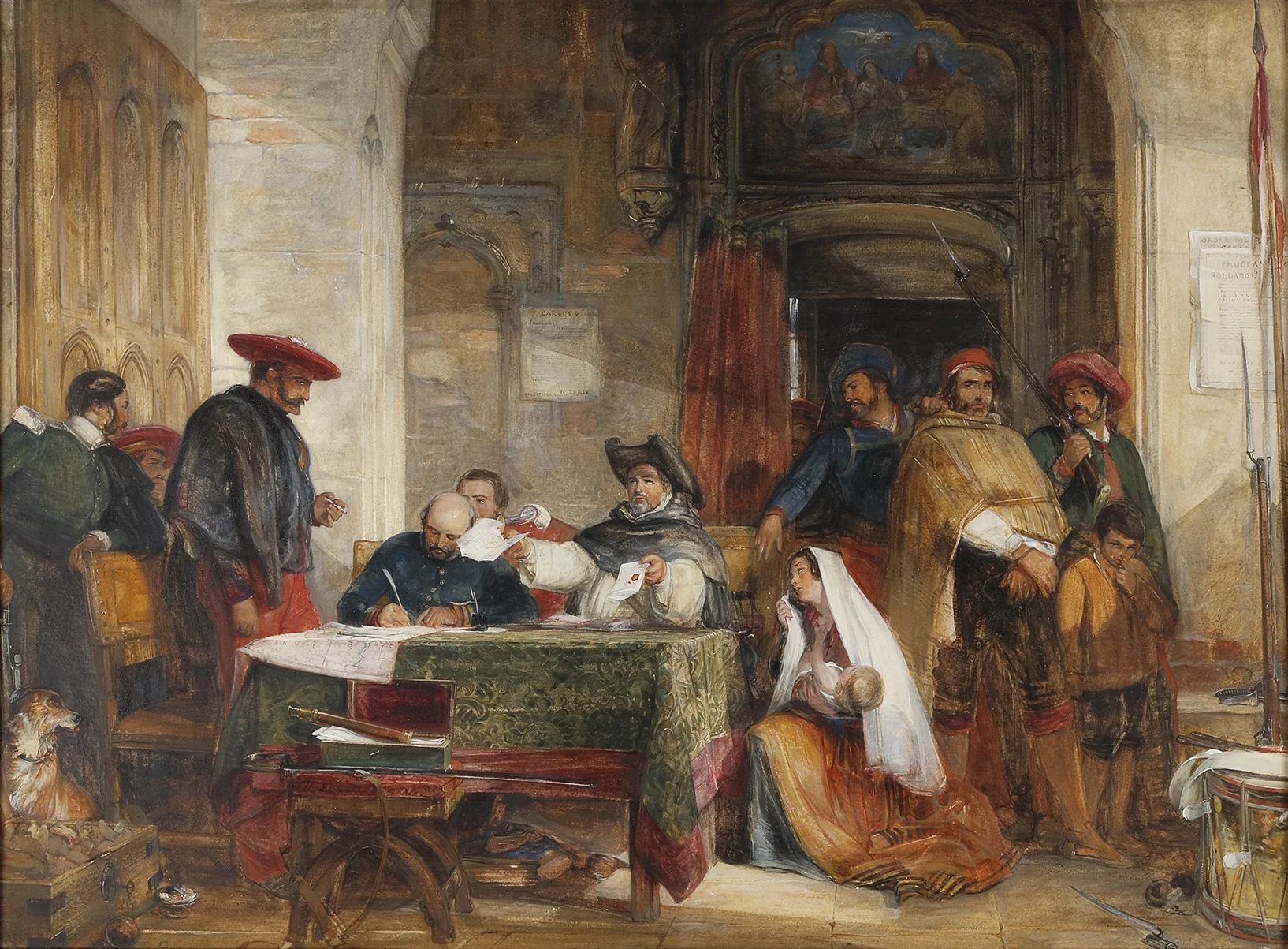 John Frederick Lewis, R.A. - The Spy