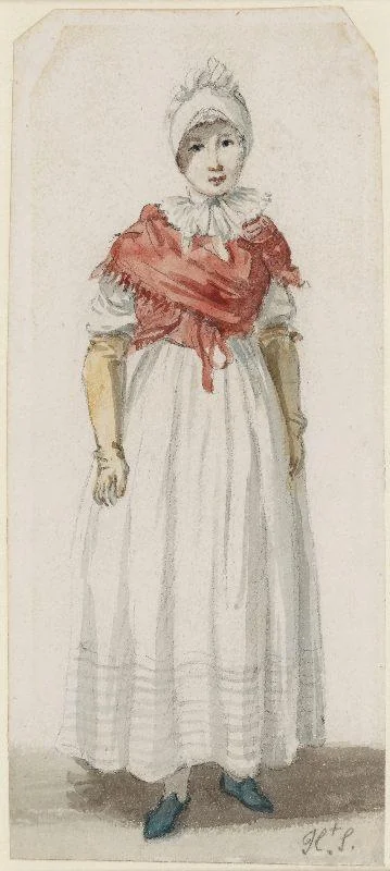 Paul Sandby, R.A. - Harriet Mary Sandby, the artist’s niece and daughter-in-law