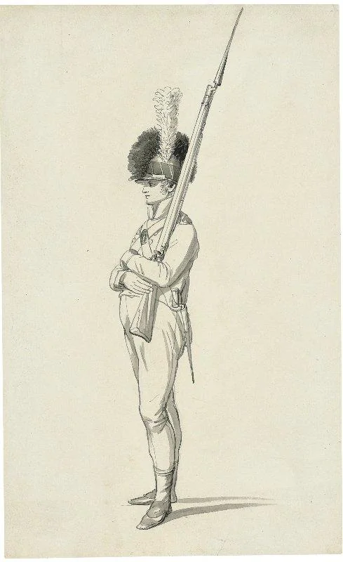 Thomas Rowlandson - A volunteer infantryman