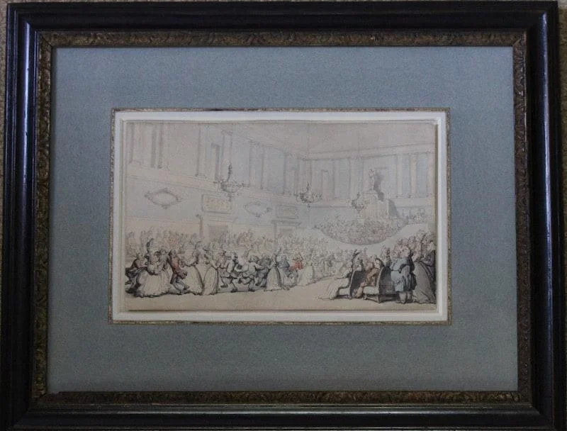 Thomas Rowlandson - Comforts of Bath: The Assembly Ball