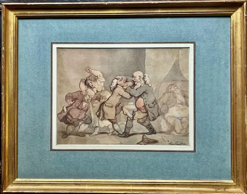 Thomas Rowlandson - Doctors Differ and their patients die