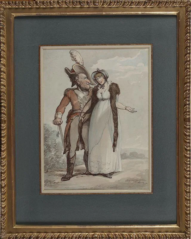 Thomas Rowlandson - ‘Human nature is fond of Novelty’ Pliny