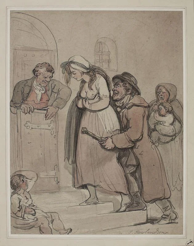 Thomas Rowlandson - Taken Away