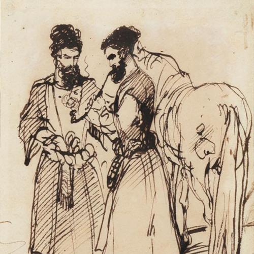 Two Persians with an Arabian