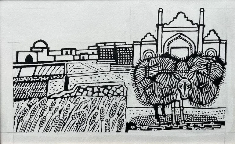 Portrait of Edward Bawden RA