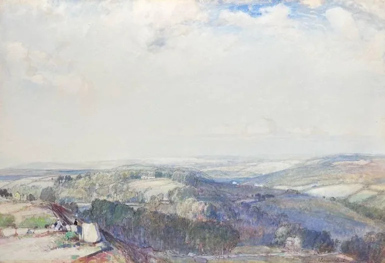 Portrait of Samuel John Lamorna Birch, RA, RWS