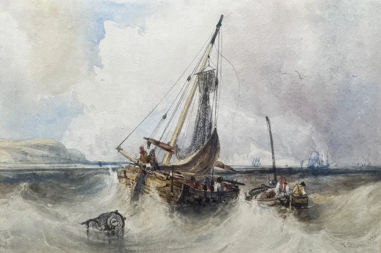 Portrait of William Callow, RWS