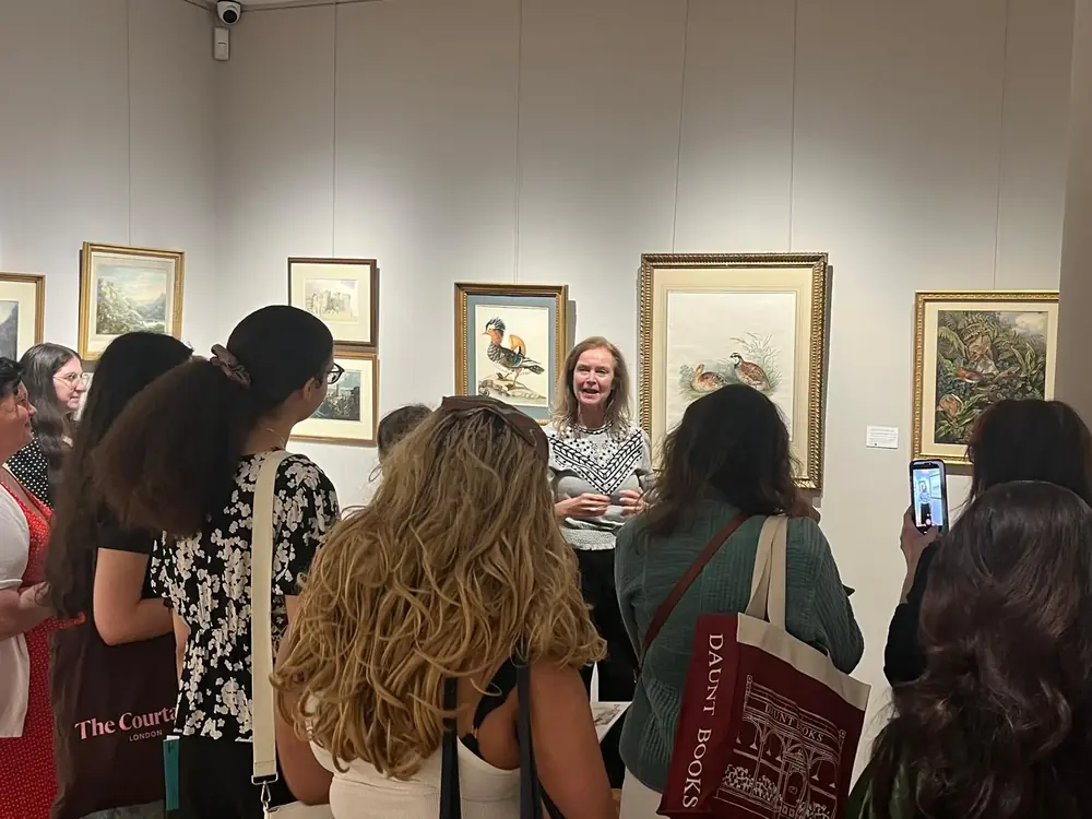 Works by British women artists on display at Karen Taylor Fine Art for Classic Art London 2026