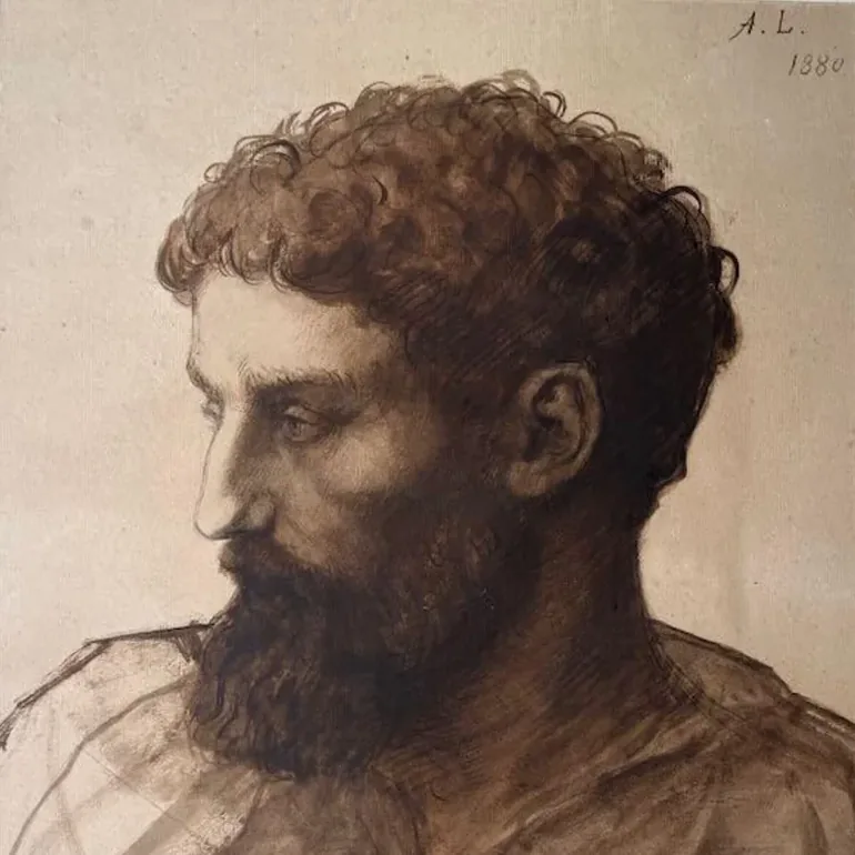 Portrait of Alphonse Legros